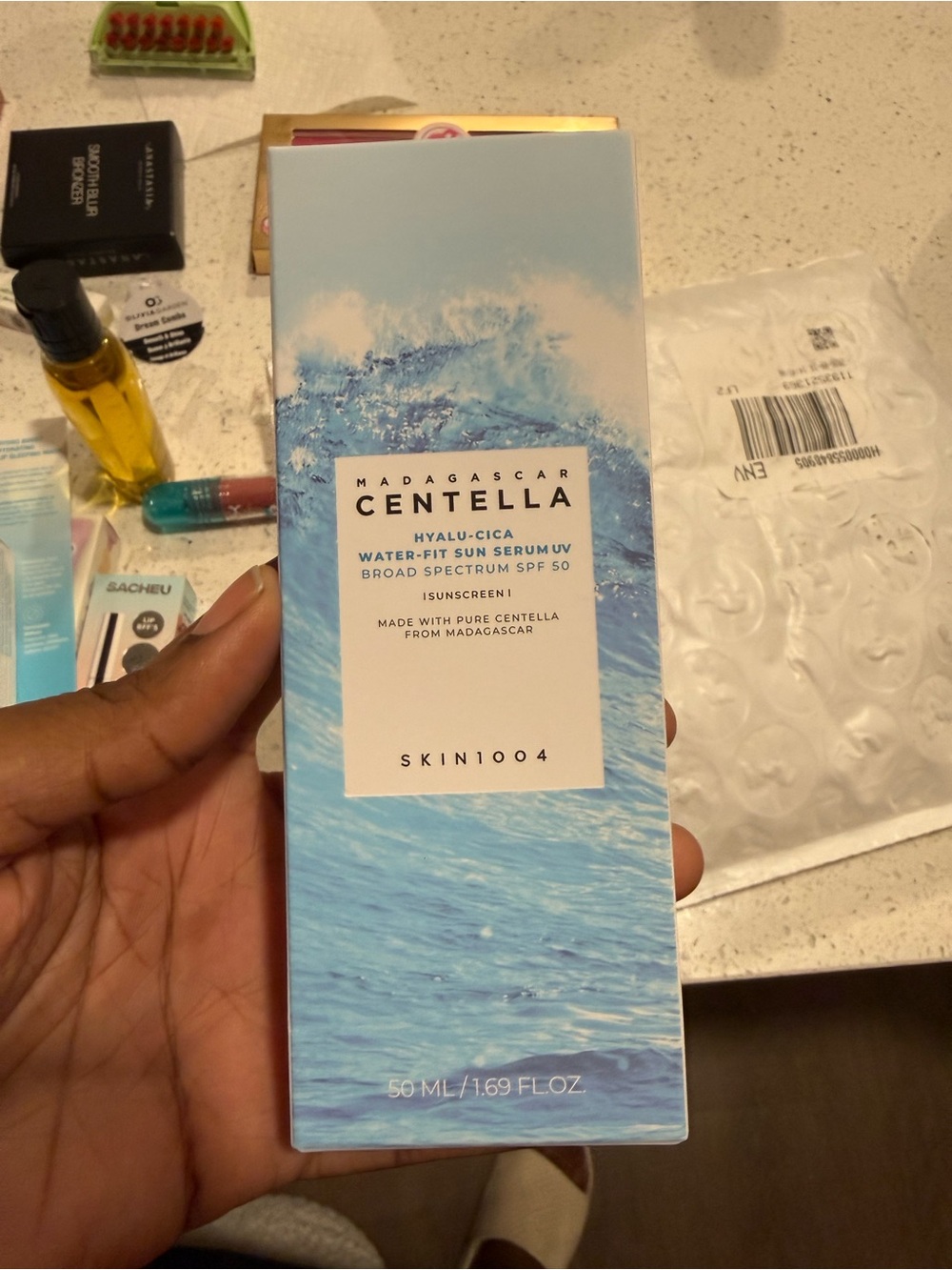 SKIN1004 Madagascar Centella Hyalu-Cica Water-Fit Sun Serum SPF 50